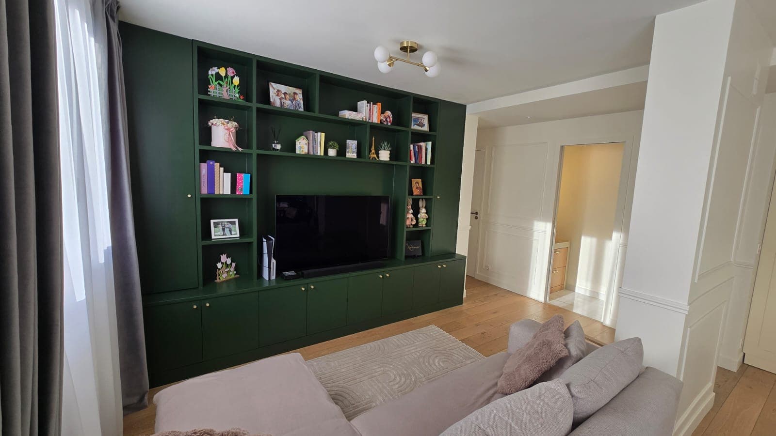 Aménagements Salon par Magic Renov à Paris  – Meuble sur mesure