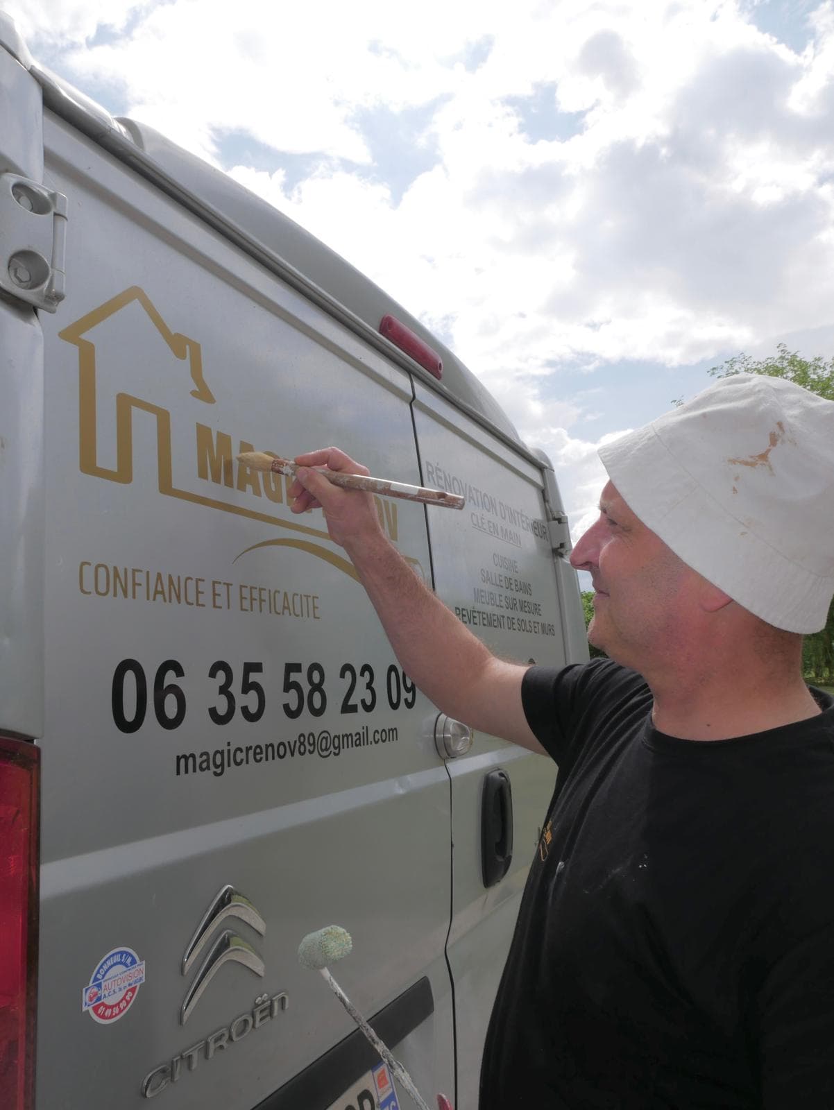 Le camion Magic Renov